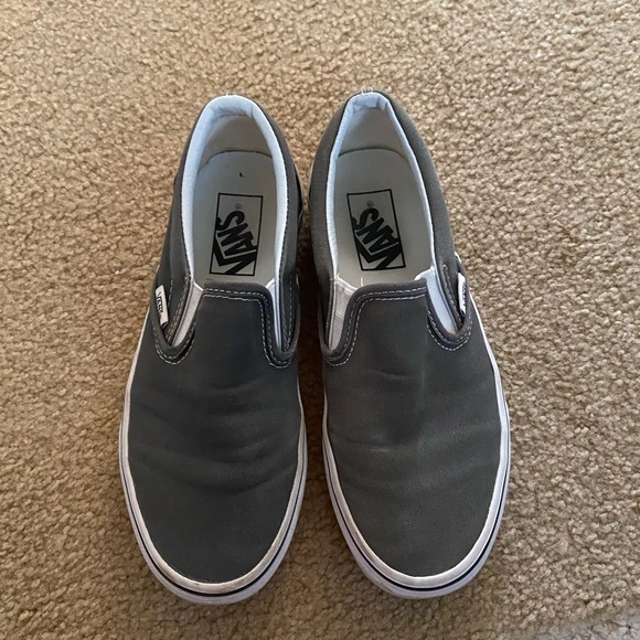 womens grey vans size 6